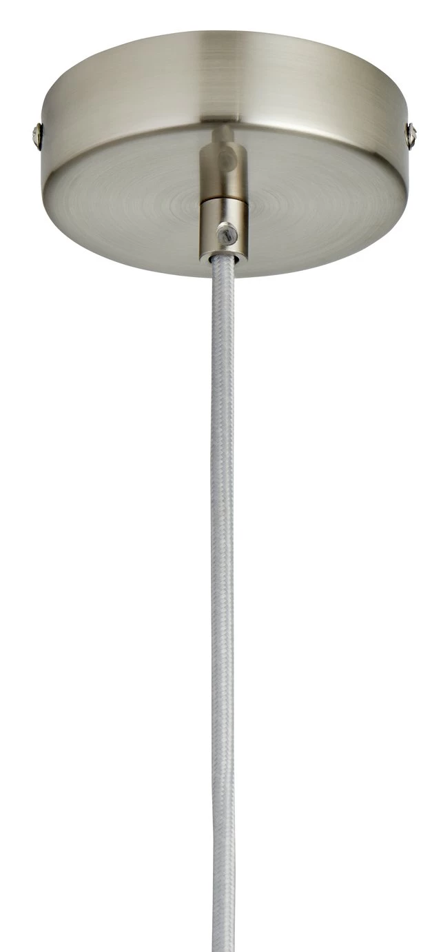 Habitat Ori Dimple Glass Pendant - Clear 6 Habitat Ori Dimple Glass Pendant - Clear - Image 4