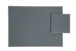 Habitat Faux Leather Set Of 4 Placemats And Coasters Set -Household Items Sale 9531453 R Z003A