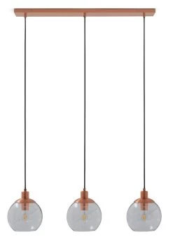 Habitat Coleman Metal 3 Light Bar Pendant Light - Copper -Household Items Sale 9536128 R Z001C