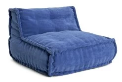Kaikoo Estelle Quilted Bean Bag - Blue -Household Items Sale 9546527 R Z002A