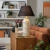 Habitat Hashi Ceramic Table Lamp - Off White & Black 1 Habitat Hashi Ceramic Table Lamp - Off White & Black -Household Items Sale 9553273 R Z001A