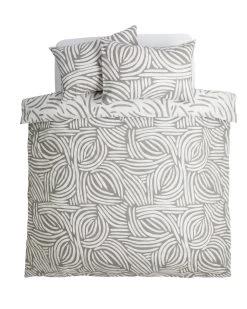 Habitat Scandi Mark Making Grey Bedding Set - Single -Household Items Sale 9557561 R Z002A