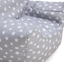 Habitat Kids Funzee Grey Stars Bean Bag -Household Items Sale 9571815 R Z002A