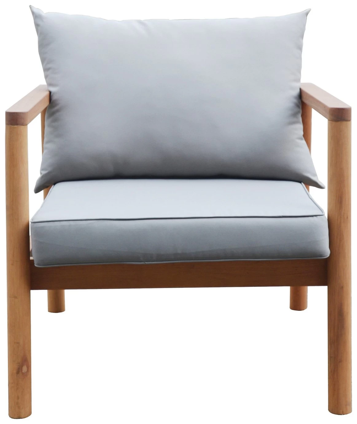 Habitat Hanson 5 Seater Wooden Garden Sofa Set - Grey 9 Habitat Hanson 5 Seater Wooden Garden Sofa Set - Grey - Image 7