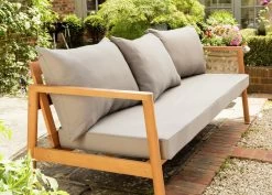Habitat Hanson 5 Seater Wooden Garden Sofa Set - Grey 29 Habitat Hanson 5 Seater Wooden Garden Sofa Set - Grey -Household Items Sale 9573466 R Z006C