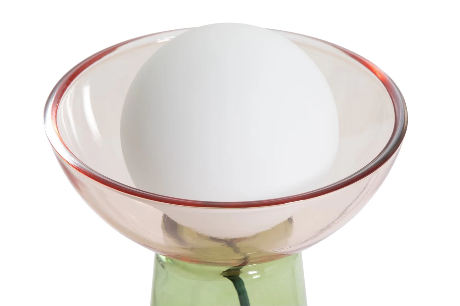 Habitat Pictor Tinted Glass Table Lamp - Green 6 Habitat Pictor Tinted Glass Table Lamp - Green - Image 4