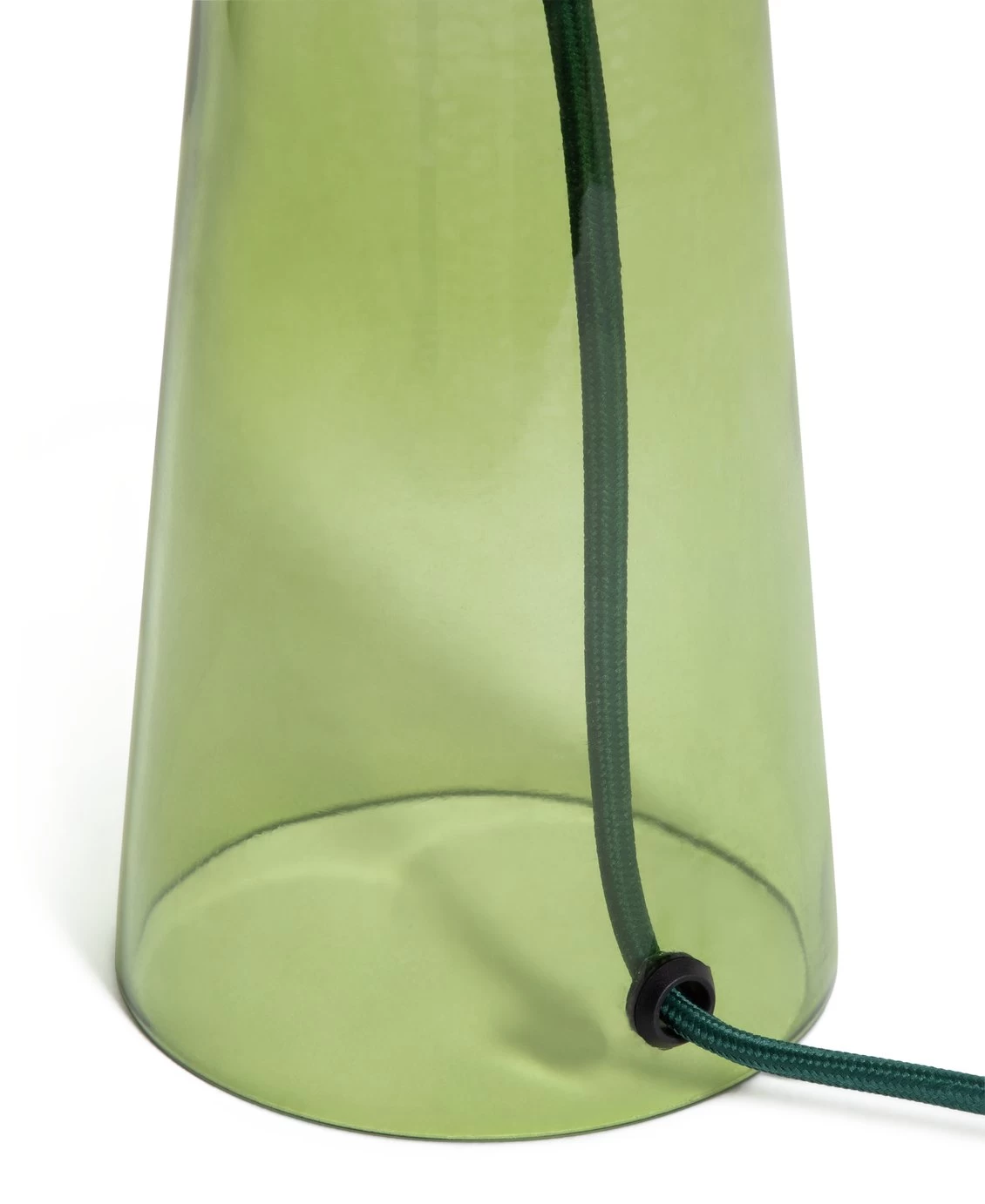 Habitat Pictor Tinted Glass Table Lamp - Green 7 Habitat Pictor Tinted Glass Table Lamp - Green - Image 5