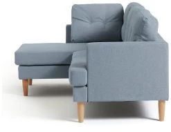Habitat Joshua Left Hand Corner Chaise Sofa - Blue -Household Items Sale 9621844 R Z004A