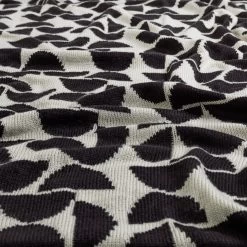 Habitat Geo Woven Throw - Black & White - 120x170cm -Household Items Sale 9646733 R Z003A
