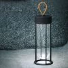 Flos In Vitro Unplugged Table Lamp, 2021 -Household Items Sale Flos Philippe Starck In Vitro Unplugged Anthracite orange life 3