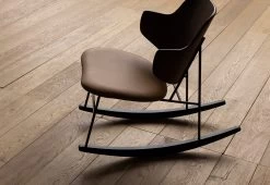 Menu Penguin Rocking Chair With Upholstered Seat, 1953 26 Menu Penguin Rocking Chair With Upholstered Seat, 1953 -Household Items Sale menu ib kofod larsen penguin rocking chair upholstered 3