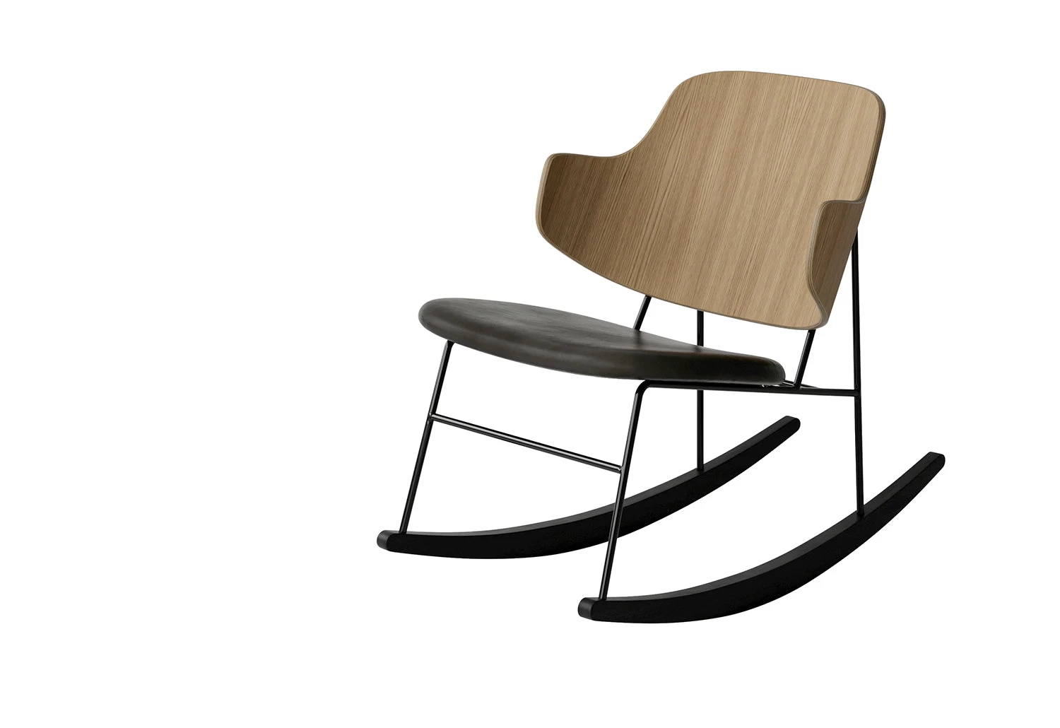 Menu Penguin Rocking Chair With Upholstered Seat, 1953 16 Menu Penguin Rocking Chair With Upholstered Seat, 1953 - Image 14