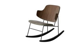 Menu Penguin Rocking Chair With Upholstered Seat, 1953 41 Menu Penguin Rocking Chair With Upholstered Seat, 1953 -Household Items Sale menu ib kofod larsen penguin rocking chair upholstered walnut dakar 0329