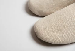 Sasawashi Slippers 21 Sasawashi Slippers -Household Items Sale sasawashi moccasin slipper beige 4